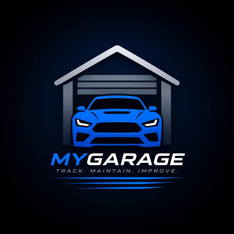 MyGarage logo and tagline